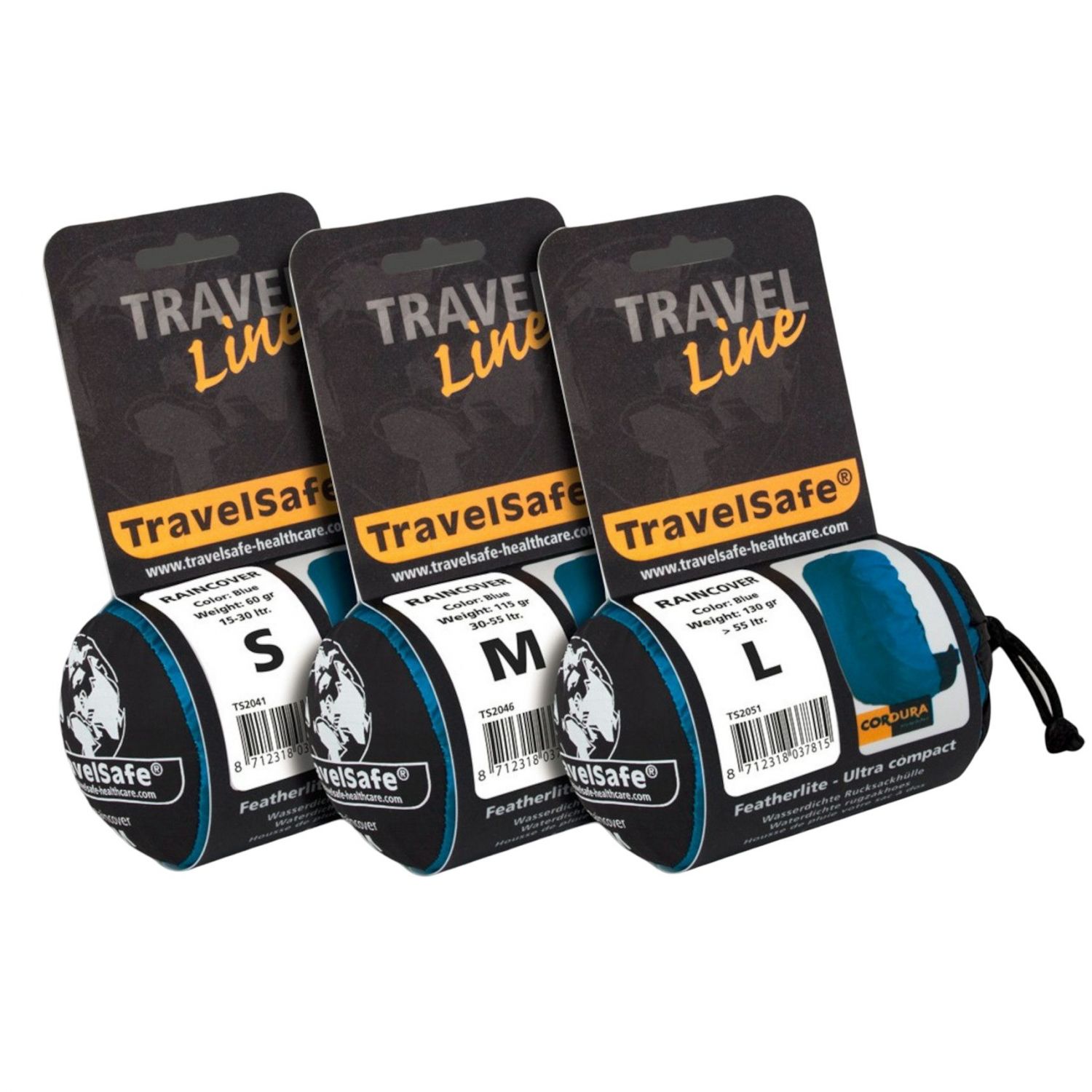 TravelSafe Featherlite Regnskydd M, blå - Köp för SEK 404 - Spara 22%