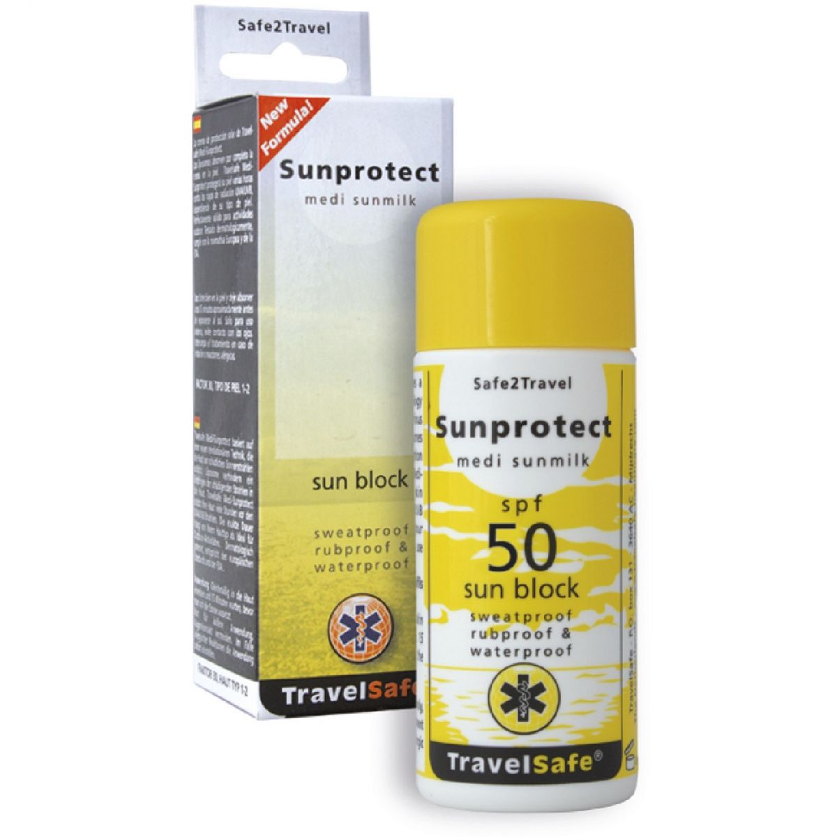 TravelSafe Sunprotect 50, solkräm - SEK 114 - Spara 23%