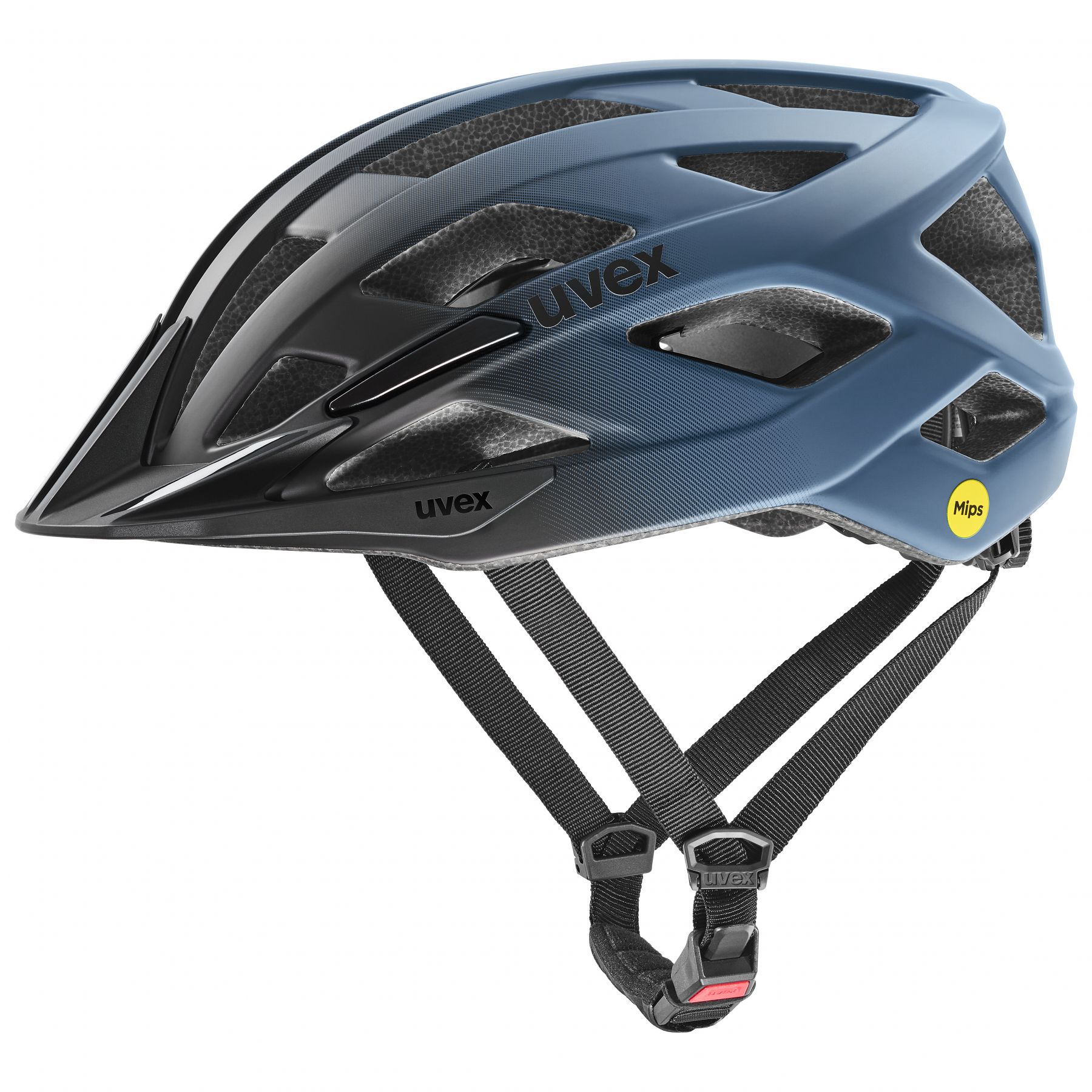 Uvex I-Vo 2 MIPS, Cykelhjälm, Blå/Svart - SEK 1.009 hos AktivVinter.se