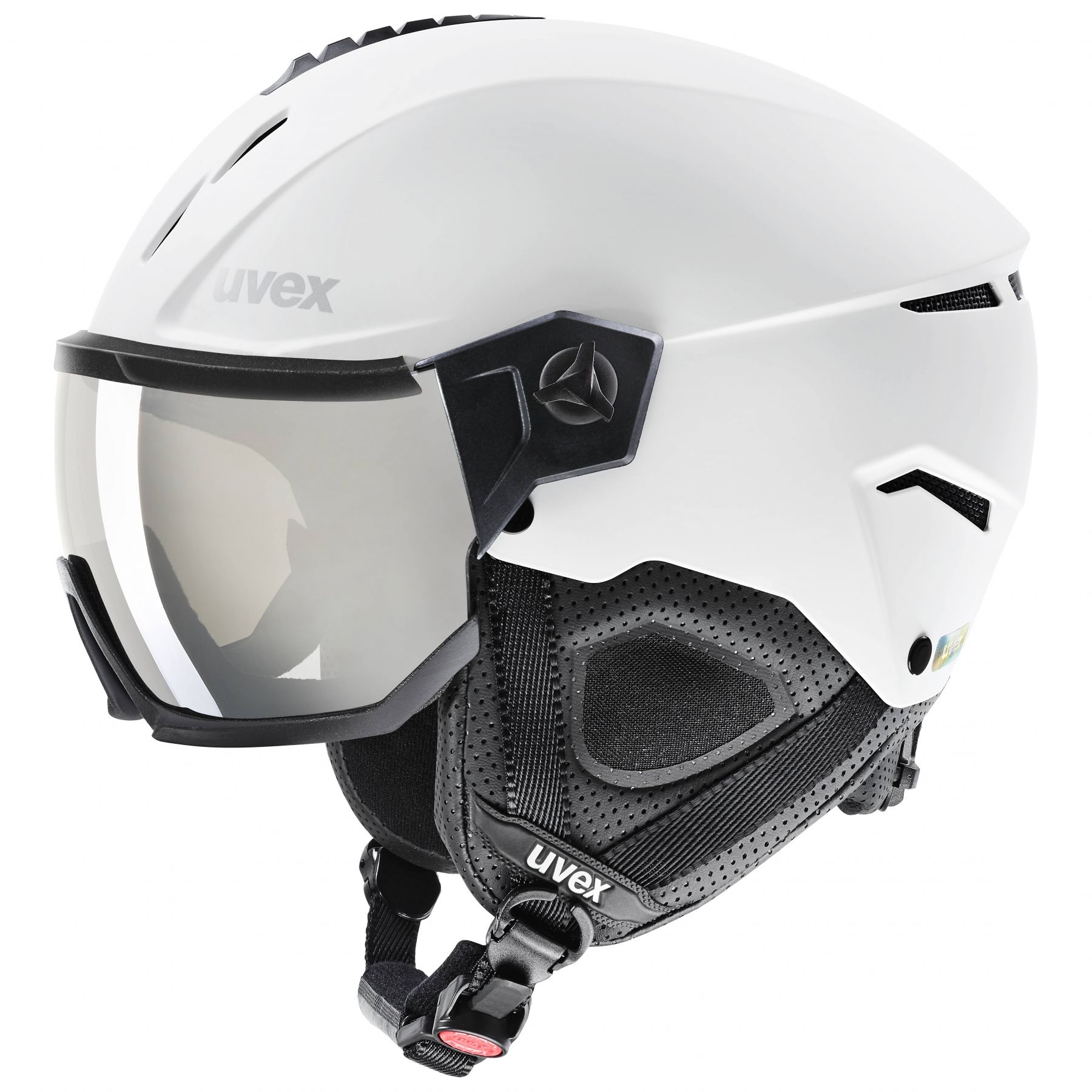 Uvex Instinct Visor, Skidhjälm med Visir, Vit - SEK 1.749 - Spara 30%