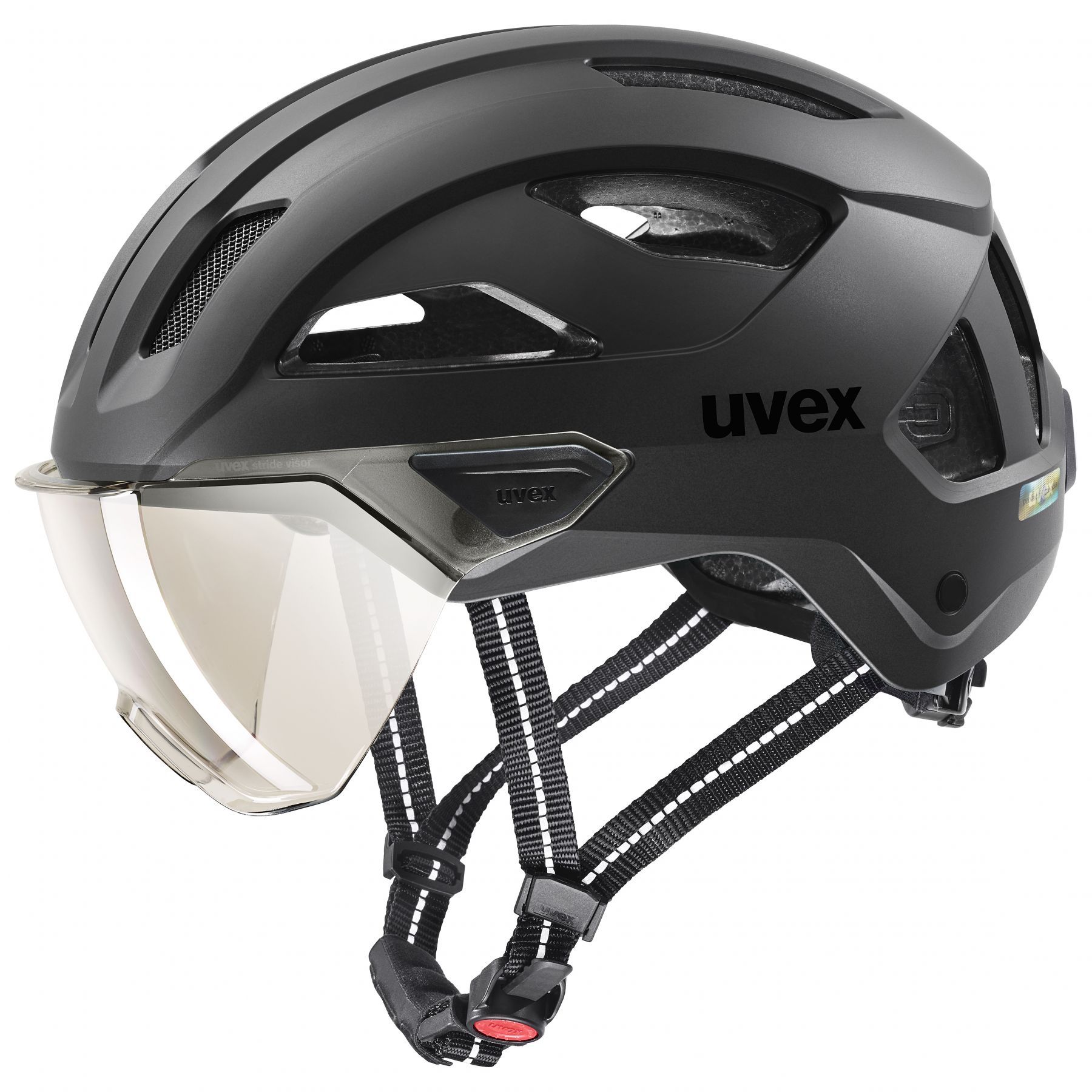 Uvex Stride Visor, Cykelhjälm, Svart - SEK 1.181 - Spara 21%