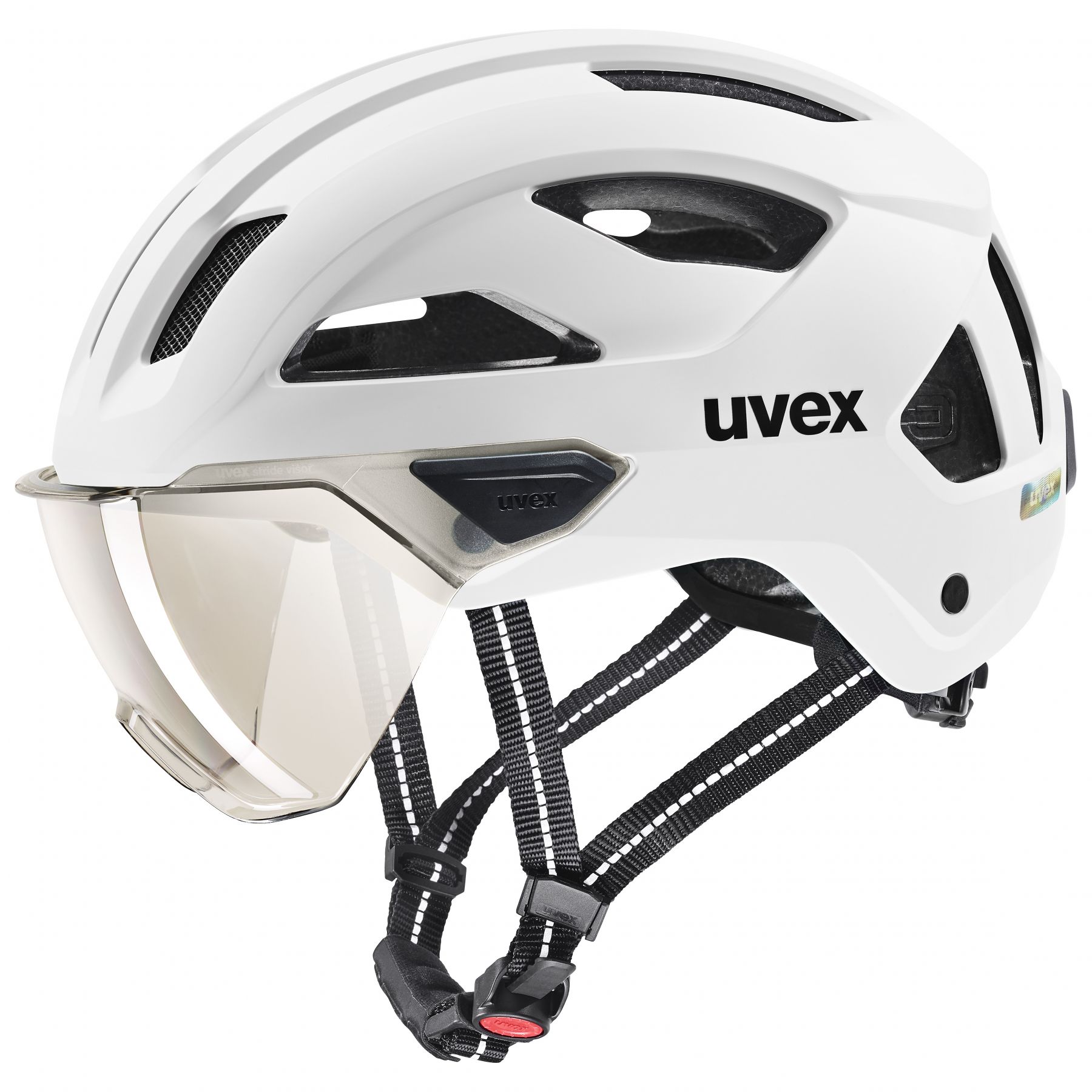 Uvex Stride Visor, Cykelhjälm, Vit - SEK 1.199 - Spara 20%