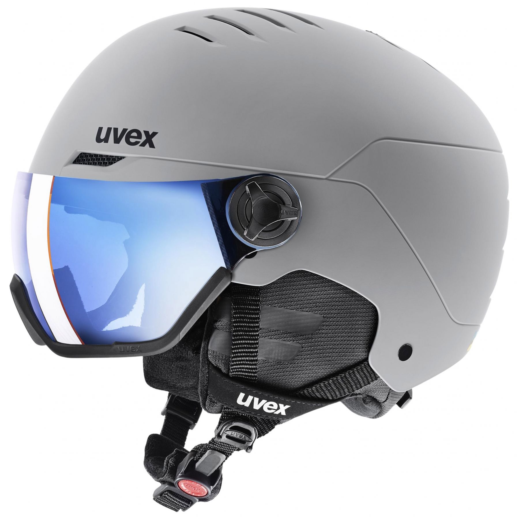 Uvex Wanted Visor, Skidhjälm med visir, Grå - SEK 1.740 - Spara 27%