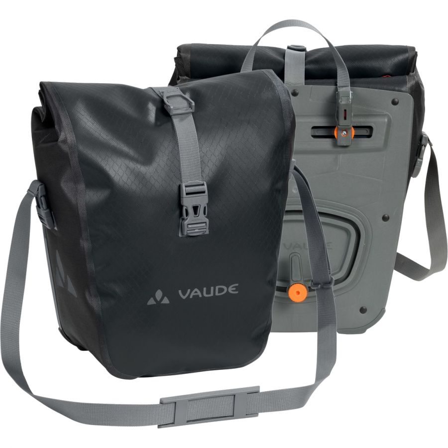 Vaude Aqua Front, vattentät cykelväska, svart - SEK 1.258 - Spara 35%