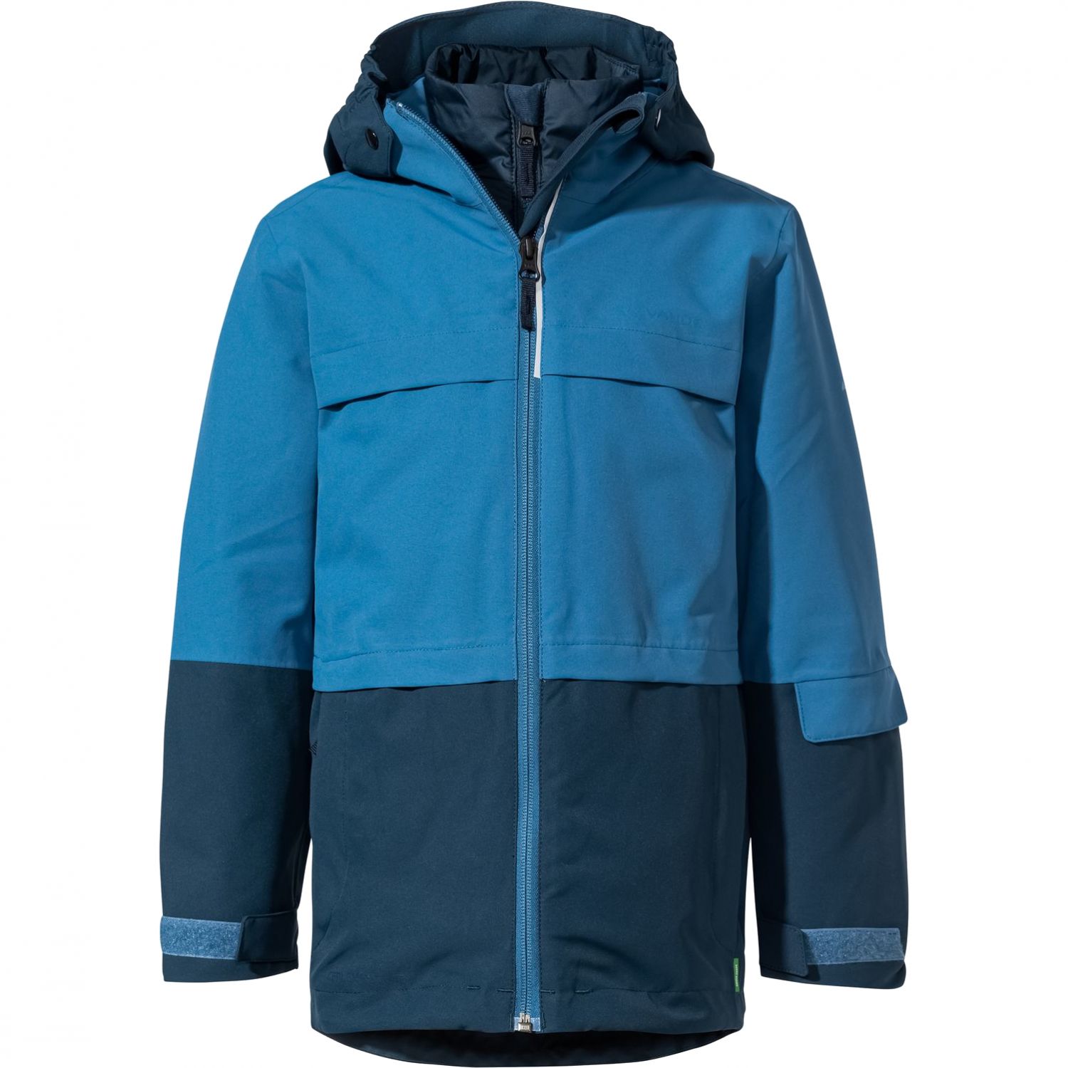 Vaude Kids Snow Cup 3in1 Jacket II, skidjacka, blå - Köp för SEK 1.844 - Spara 31%