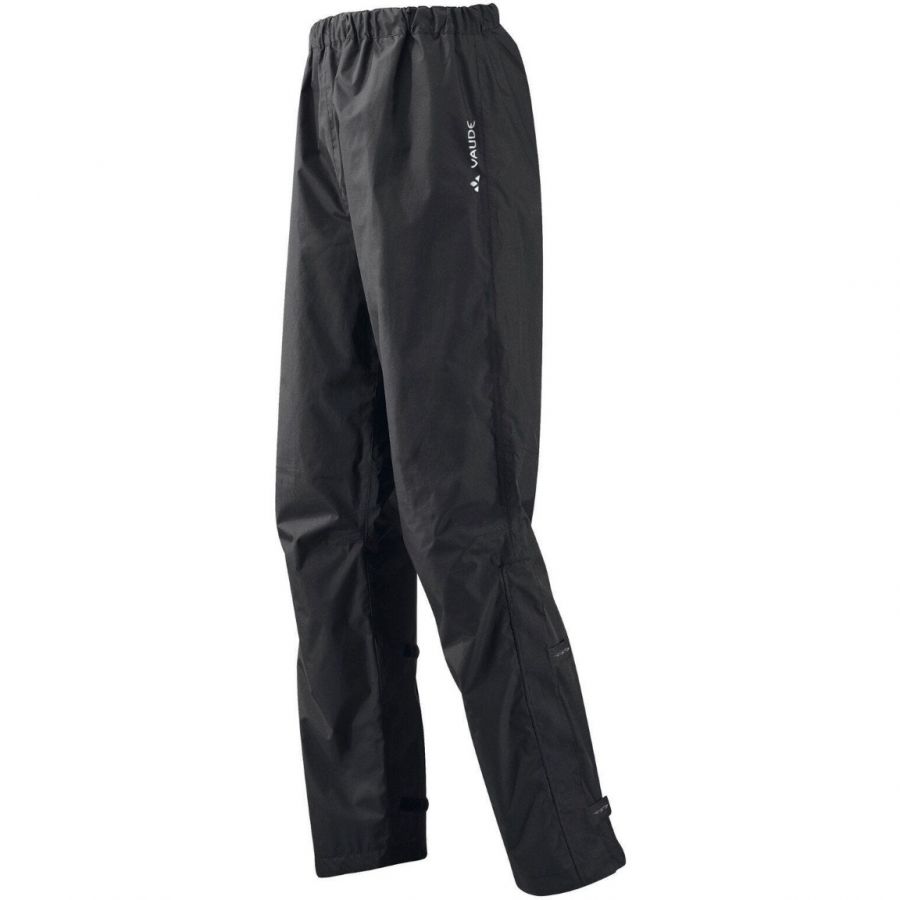 Vaude Men's Fluid Pants II S/S+L/S, regnbyxor, herr, svart - Köp för SEK 1.013 - Spara 24%