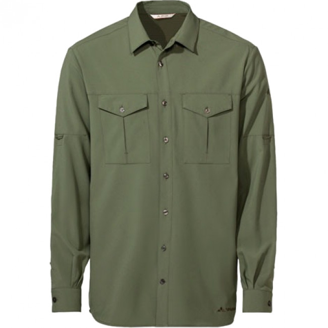 Vaude Men's Rosemoor LS Shirt II, vandringsskjorta, herr, grön - SEK 484 - Spara 59%