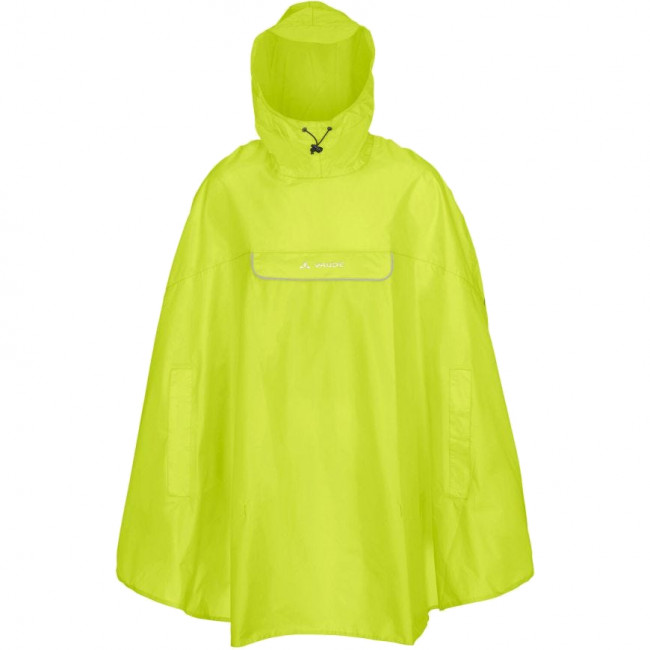 Vaude Valdipino Poncho, neongul - Köp för SEK 538 - Spara 28%