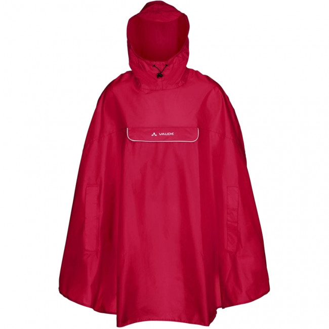 Vaude Valdipino Poncho, röd - SEK 639 - Spara 14%