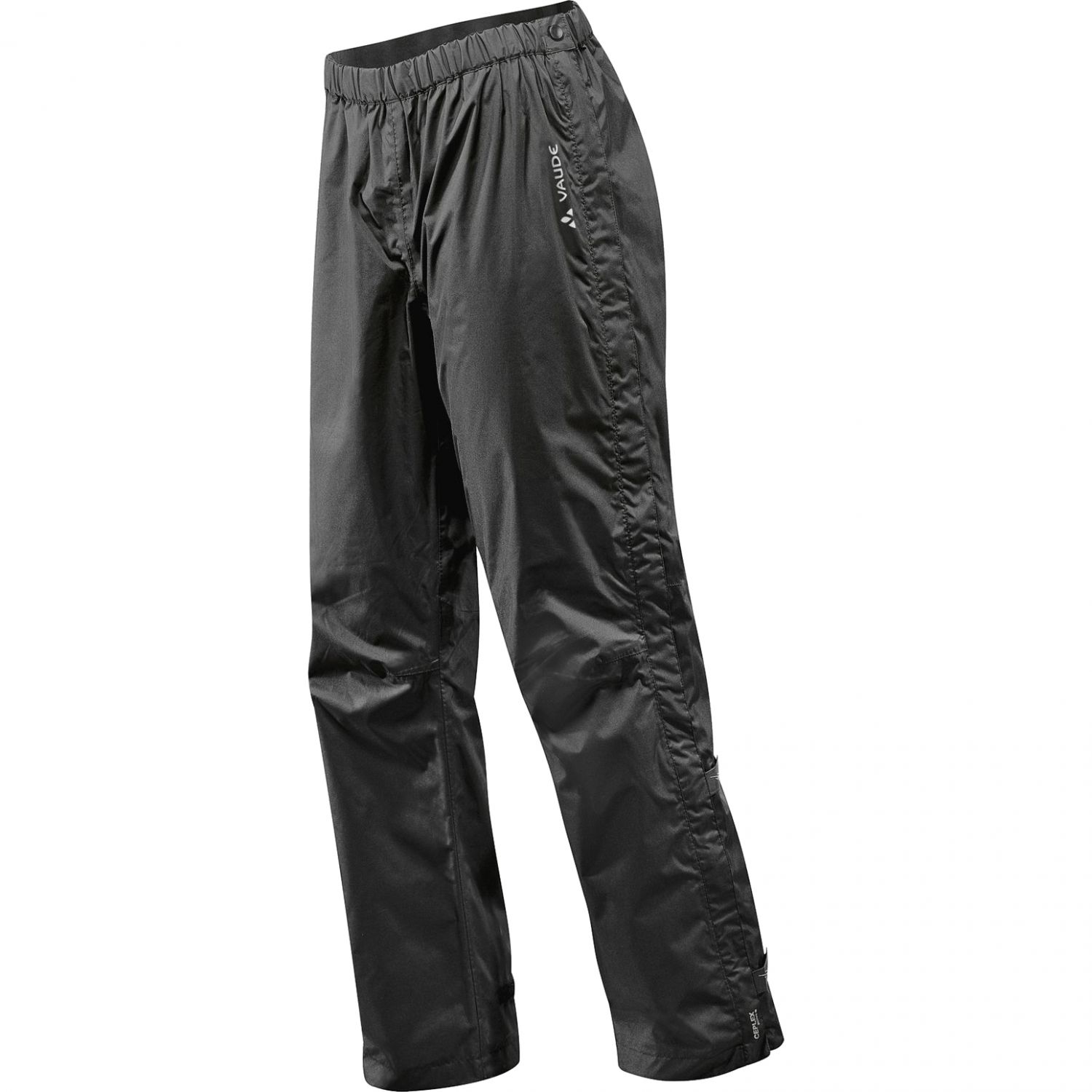 Vaude Women's Fluid Full-Zip Pants S/S, regnbyxor, dam, svart - SEK 1.159 - Spara 29%